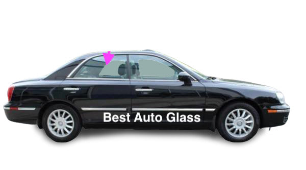 Fits 01-2005 HYUNDAI XG300 XG350 4D Sedan Rear Right Passenger Door Window Glass