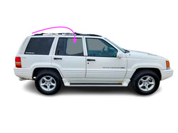 Fits: 1993-1998 Jeep Grand Cherokee 4D SUV Passenger Rear Right Door Glass/Clear