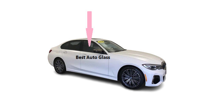 Fits 12-19 BMW 328/335/320/M3 Sedan Passenger Side Front Right Door Window Glass
