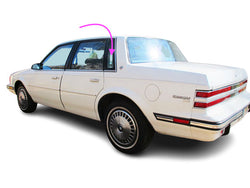Fit: 1982-1994 Skyhawk/Cadillac Cimarron Chevrolet Cavalier Rear Left Vent Glass