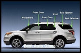 Fit: 2006-2011 Hyundai Accent 4D Sedan Driver Side Left Rear Vent Glass Window