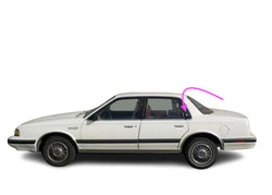 Fits: 1986-1991 Buick Skylark,Olds.Calais 4DR Driver Side Rear Left Vent Glass