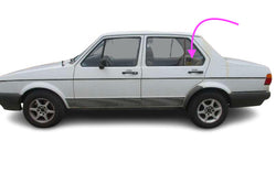 Fit 1987-1993 Volkswagen Fox Vent Glass Front Driver Left Side Vent Window Glass