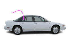 Fits:1994-1997 Oldsmobile Cutlass Supreme 4-Door Rear Passenger Right Vent Glass