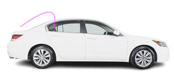 Fits:2008-2012 Honda Accord 4D Sedan Passenger Side Right Rear Vent Glass Window
