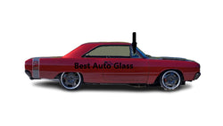 Fits: 1967-1968 Dodge Dart, Plymouth 2D Convert,Sedan Front Right Vent Glass
