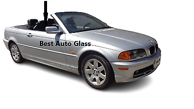 Fits 00-06 BMW M3 323 325 328 330 2D Coupe,Con Front Right Door Window Glass OEM