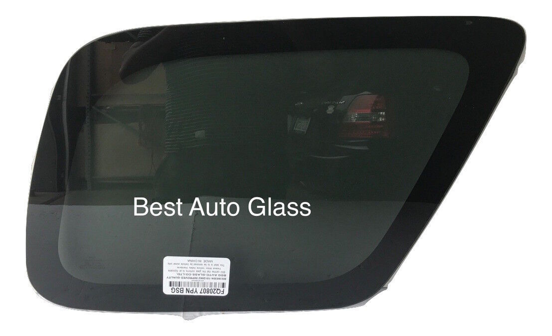 Fits: 2000-2004 Nissan Xterra SUV Passenger Side Right Rear Quarter Window Glass