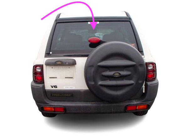 Fit 2000-2005 Land Rover Freelander 2 & 4D SUV Rear Window Back Glass/Dark-Solar