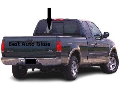 Fits: 2010 Ford F Series F150 2DR Standard & Super Cab Rear Window Back Glass