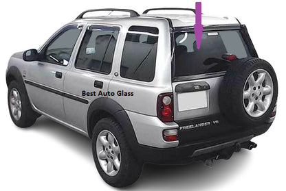 Fit 2000-2005 Land Rover Freelander 2 & 4D SUV Rear Window Back Glass/Dark-Solar