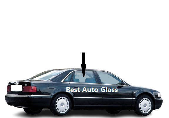 Fits: 1997-2003 Audi A8,S8 4D Sedan Rear Right Passenger Side Door Glass Window