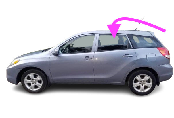 Fits 09-13 Toyota Matrix 09-10 Pontiac Vibe Driver Left Front Door Window Glass