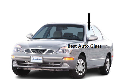 Fits:1998-03 Daewoo Nubira Hatchback,Sedan,Station Front Left Door Window Glass