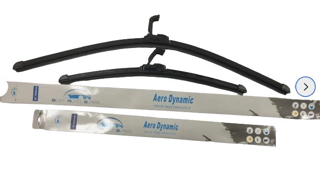 FITS: 2004-2007 Chevrolet Malibu 22"-20" Wiper Blades Bracketless J-Hook