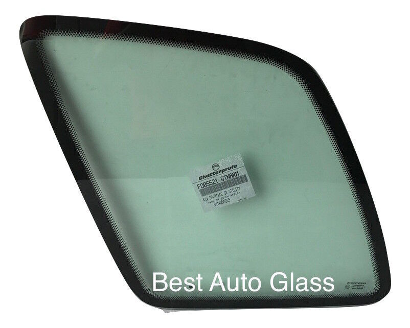 Fits 1995-2002 Kia Sportage 4D SUV Driver Side Left Rear Quarter Window Glass