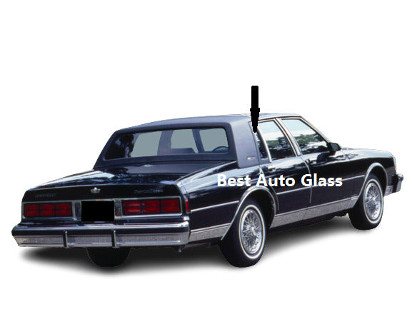 Fits: 1984-1986 Chrysler Executive 4D Limousine &Sedan Rear Right Vent Glass