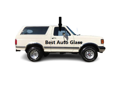 Fit 1987-1990 Ford Bronco & Ford F Series Front Passenger Side Door Window Glass