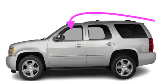 Fits 07-11 Chevy Tahoe, Suburban , Avalanche Driver Left Front Door Window Glass