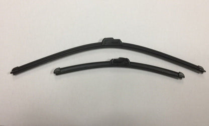 2PCS - All Season 21"&21" Windshield Wiper Blades Bracketless J-Hook