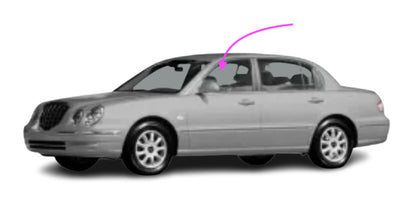 Fits 01-05 Hyundai XG300/XG350 4D Sedan Front Left Door Window Glass/Canada Only
