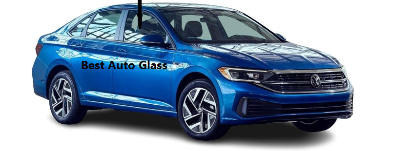 Fits: 2019-2023 Volkswagen Jetta 4D Front Passenger Right Side Door Window Glass