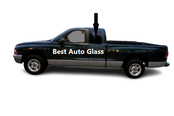 Fits:1993-1994 Dodge Dakota Pickup 2D Rear Left Driver Side Quarter Window Glass