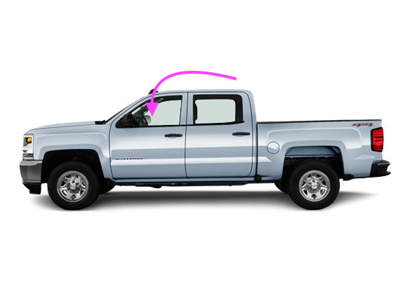 Fits: 2014-2021 Chevrolet Silverado/GMC Sierra 4D Driver Front Left Door Glass