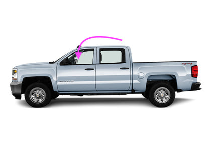 Fits: 2014-2021 Chevrolet Silverado/GMC Sierra 4D Driver Front Left Door Glass