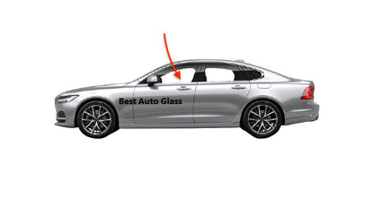 Fits: 2017-2024 Volvo V90/S90 4D Driver Left Side Front Door Window Glass LAMI.