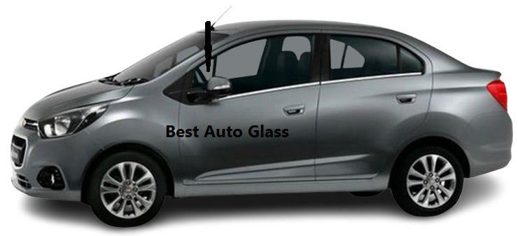 Fits:2010-2021 Chevy Beat,Spark 4D Sedan& Hatchback Front Left Vent Window Glass