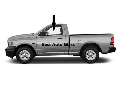 Fit 2009-2024 Dodge Ram Pickup 2D Standard Cab Driver Side Front Left Door Glass