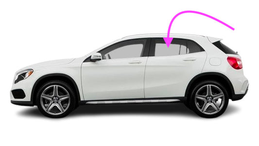 Fits 15-20 Mercedes Benz GLA 250,45 AMG Driver Rear Left Door Window Glass/Clear