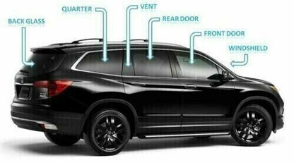 Fit: 96-05 Ford Taurus&Mercury Sable 4D Sedan/Station Wagon Rear Left Door Glass