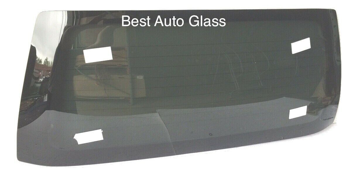 Fits: 1997-07 Mitsubishi Montero Sport Back Glass,Rear Window Stationary Heated