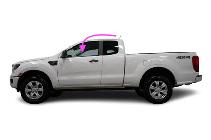 Fits: 2019-2023 Ford Ranger Pick Up 2D Standard Cab Front Left Door Window Glass