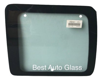 Fits: 1992-2014 Ford Econoline Driver Side Left Rear Window Back Glass 3 Holes