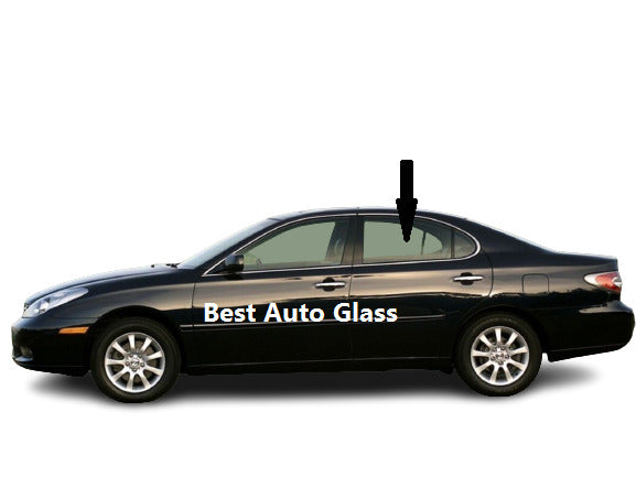 Fit 2002-2006 Lexus ES300 ES330 4D Sedan Driver Side Rear Left Door Window Glass