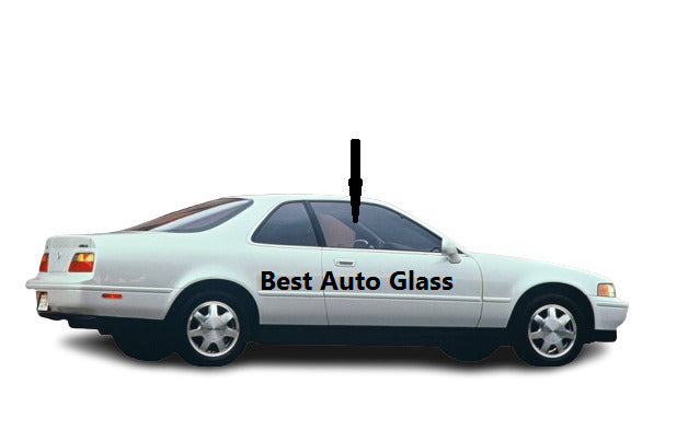 Fit 1987-1990 Acura Legend 2D Coupe Passenger Side Front Right Door Window Glass