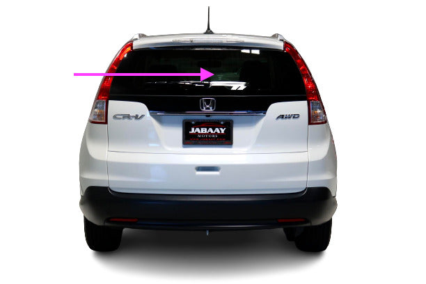 Fits: 2012-2014 Honda CR-V 4-Door SUV Back Glass, Rear Window -Heated