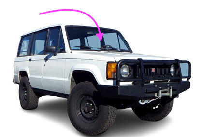 Fits: 1984-1991 Isuzu Trooper 2D,4D Utility Windshield Glass Window