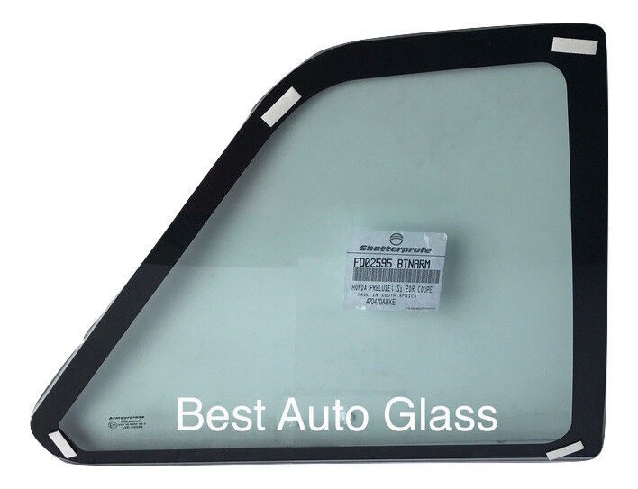 Fits 1983-1987 Honda Prelude 2DR Coupe Passenger Side Rear Right Quarter Glass