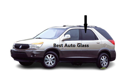 Fit 2002-2007 Buick Rendezvous 4D Utility Driver Left Rear Door Window Glass