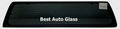 Fits 15-24 Chevrolet Colorado GMC Canyon 2D EXT 4D Crew Window Back Glass Heated