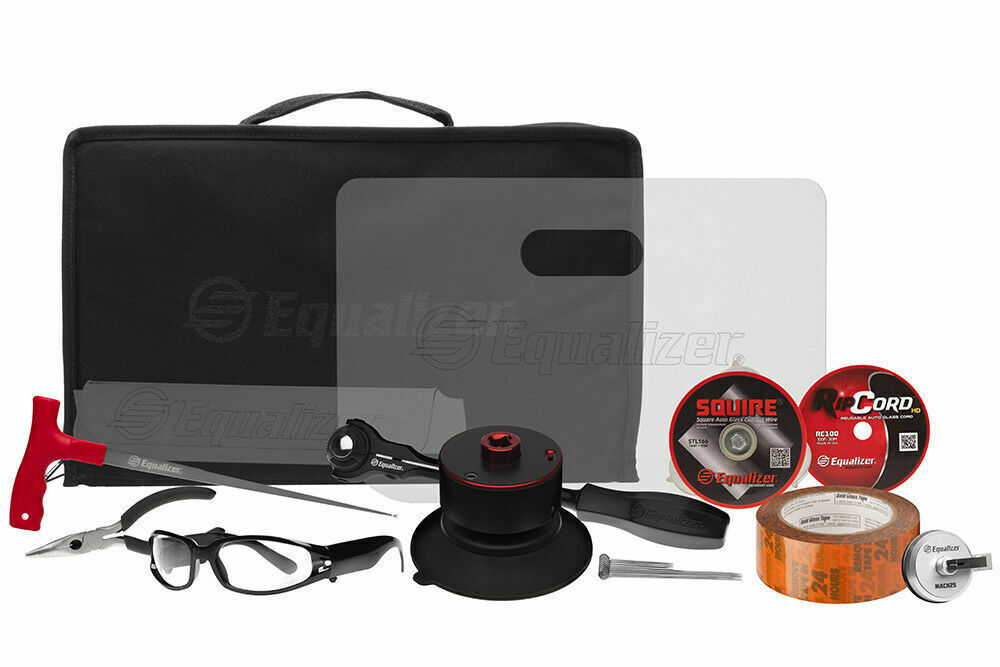 Glass Removal Kit with Raptor, Auto Glass Cut Out Device and Windshield Tool