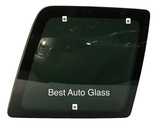 Fits: 1996-2022 Express Savana Rear Right Back Glass Window Movable Privacy Dark