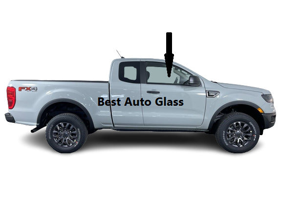 Fit 2019-2023 Ford Ranger 2D SuperCab Passenger Front Right Door Glass-Laminated