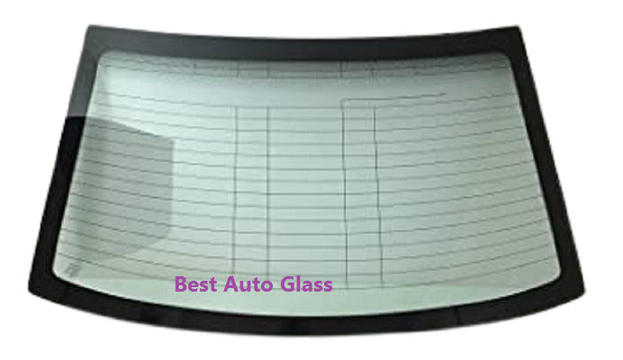 Fits: 2006 Ford Fusion & Mercury Milan Sedan Rear Window Back Glass/SOL-ANT-HTD