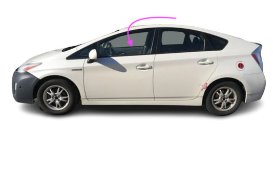 Fit 2010-2015 Toyota Prius 4D Hatchback Driver Left Front Side Door Window Glass