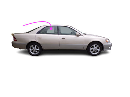 FitZ1992-1996 Lexus ES 300 4D Sedan Passenger Rear Right Door Window Glass/Bronz